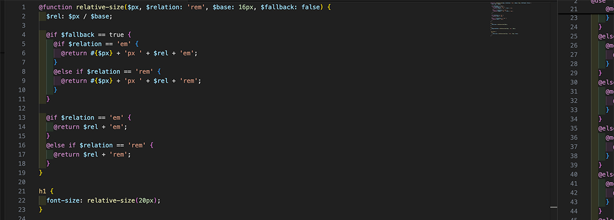 SCSS functions explained simply