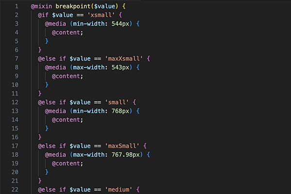 SCSS mixins explained simply